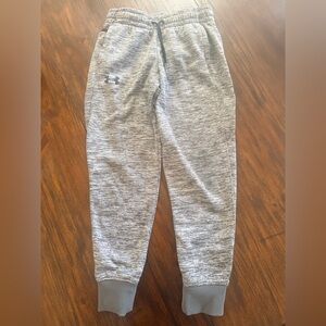 Under Armour Kids Heather Gray Sweatpants